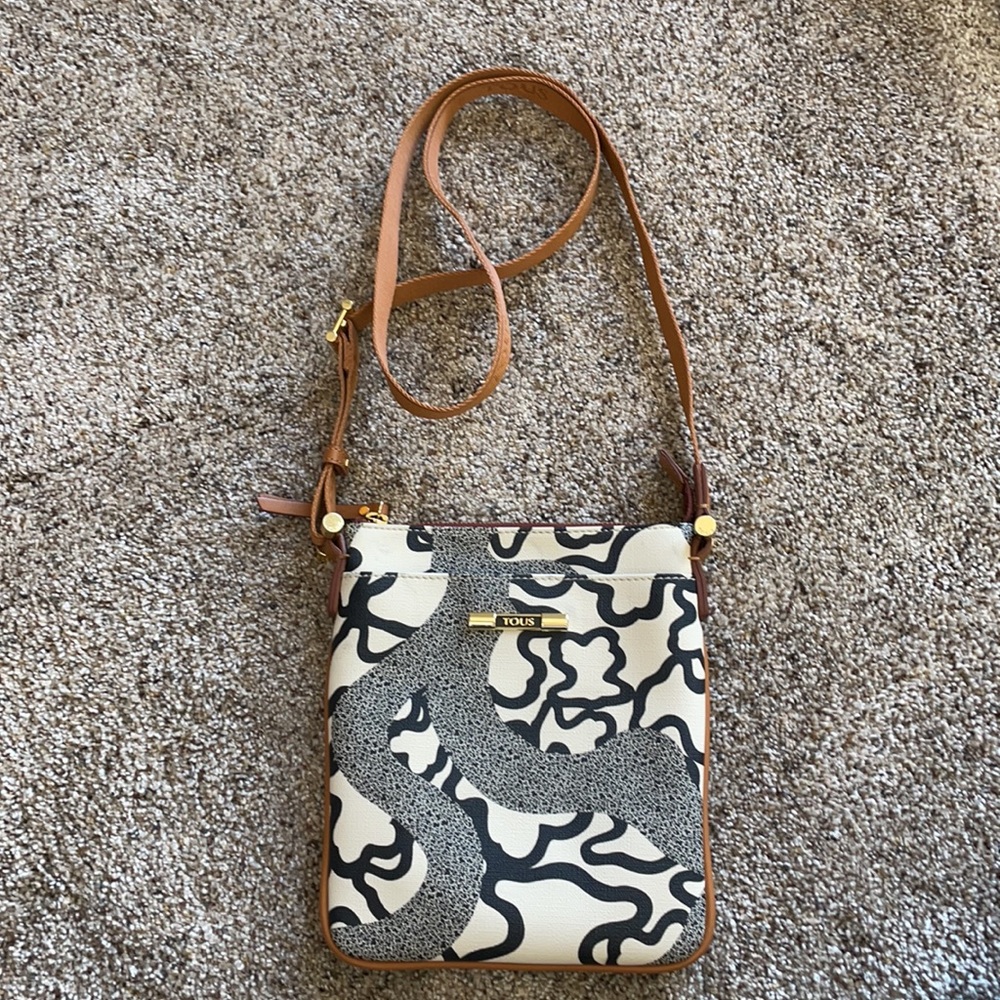 TOUS signature pattern crossbody